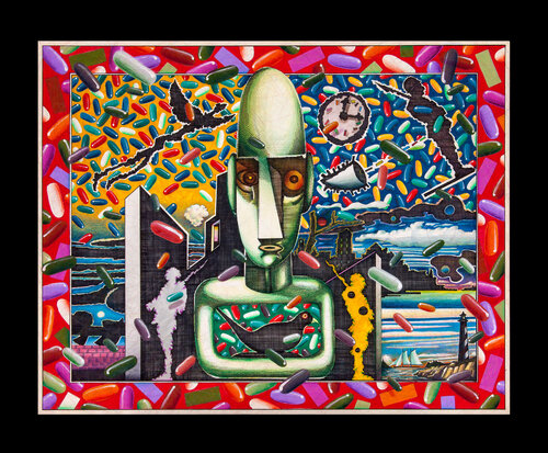 The Weeping Iron Says It's Howdy Doody Time von Paul Spina, Zeichnungen kaufen auf Singulart