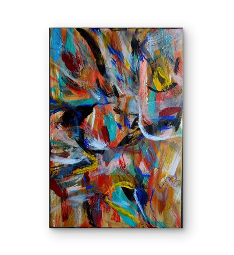 Sospensione al tramonto by Miriam Rita Scotto, Painting for Sale on Singulart