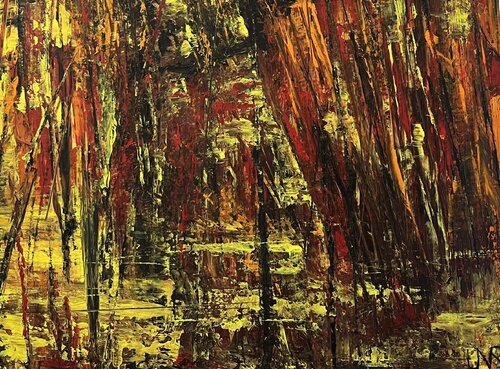 Schwarzwald von Ute Vimercati Sanseverino, Malerei kaufen auf Singulart