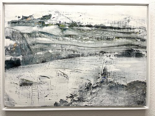 paesaggio bianco van Ute Vimercati Sanseverino, Schilderij te koop op Singulart