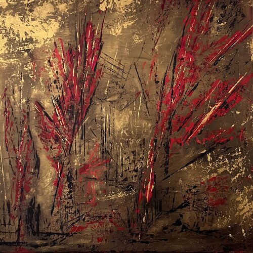 Geheimweg di Ute Vimercati Sanseverino, Pittura in vendita su Singulart