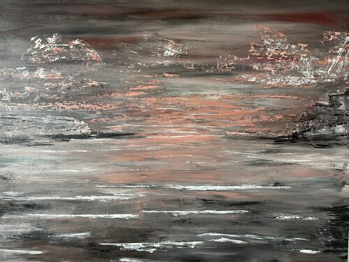 landscape SA von Ute Vimercati Sanseverino, Malerei kaufen auf Singulart