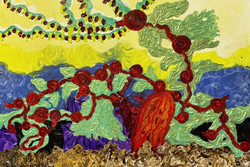 Social Cult by HANSA SETHI, Painting for Sale on Singulart