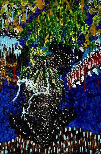 Let Go van HANSA SETHI, Schilderij te koop op Singulart