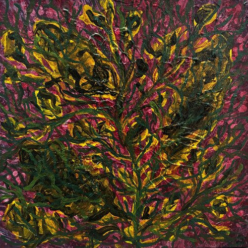 Difficulty of Becoming di HANSA SETHI, Pittura in vendita su Singulart