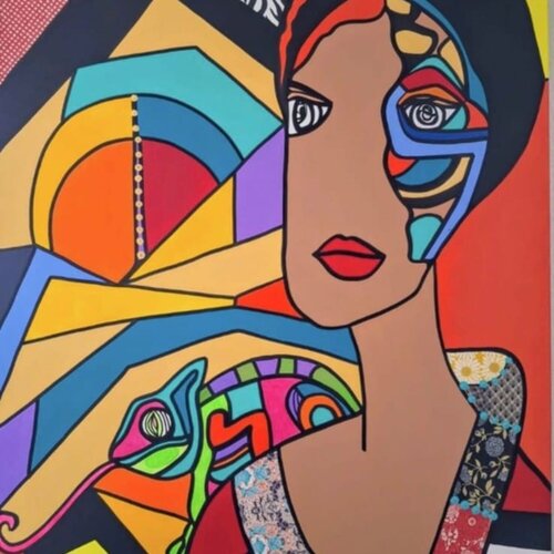 Salomé by Celia Fovez, Painting for Sale on Singulart