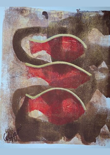 Rouge Poisson von Celia Fovez, Zeichnungen kaufen auf Singulart