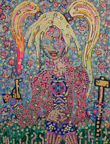 Harley Quinn van Markus Gley, Schilderij te koop op Singulart