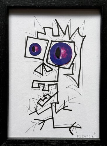 Selbstbildnis MG 1 by Markus Gley, Work on Paper for Sale on Singulart
