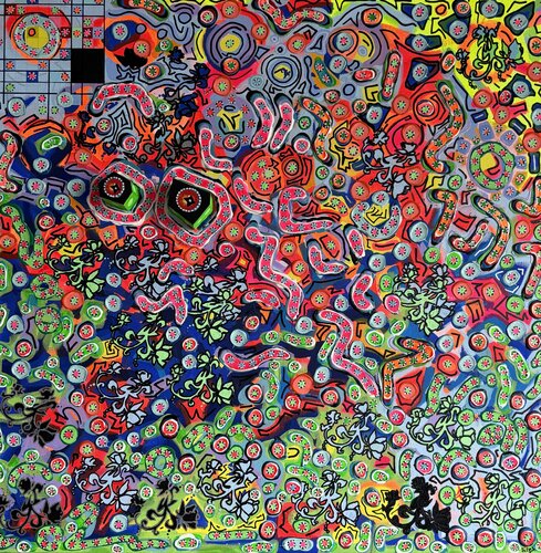 Black hole Sun von Markus Gley, Malerei kaufen auf Singulart