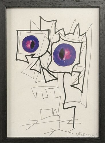Selbstbildnis MG 4 by Markus Gley, Work on Paper for Sale on Singulart