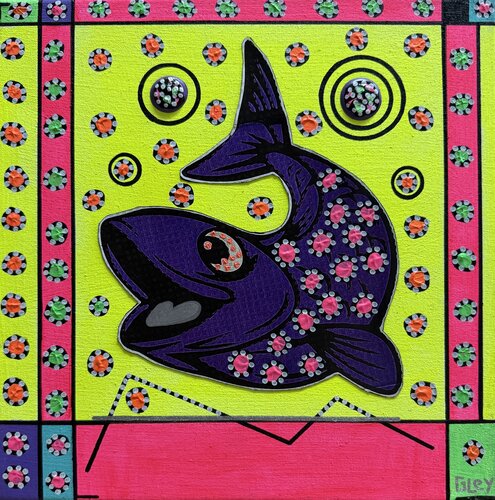 KKW Fisch 1 di Markus Gley, Pittura in vendita su Singulart