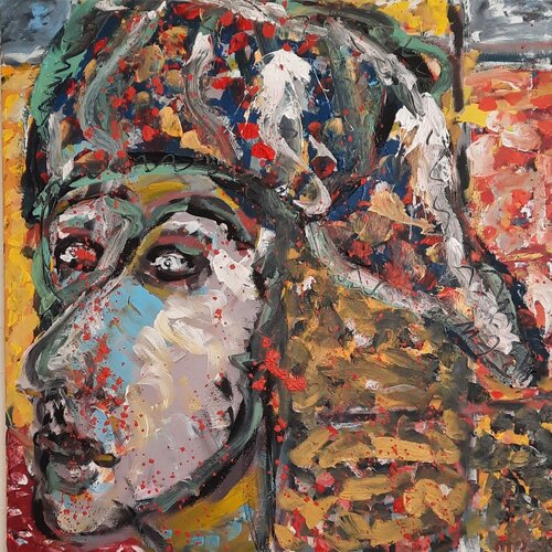 Portret di Henk Pieterse, Pittura in vendita su Singulart