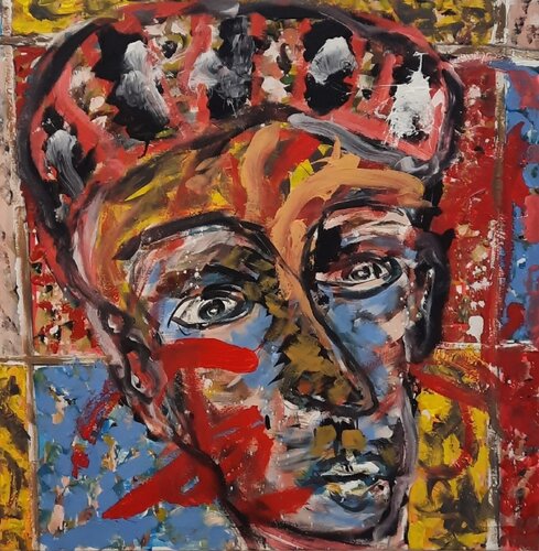portret von Henk Pieterse, Malerei kaufen auf Singulart