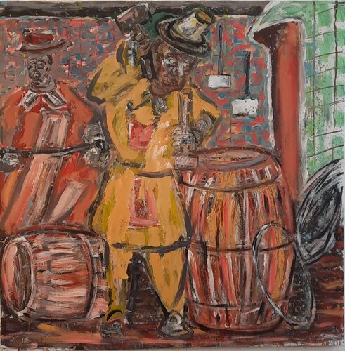 The Cooper van Henk Pieterse, Schilderij te koop op Singulart
