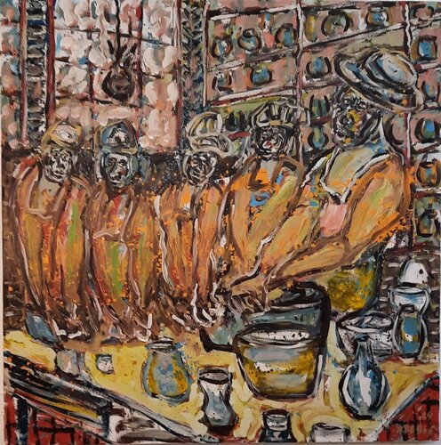 The Ceramist von Henk Pieterse, Malerei kaufen auf Singulart