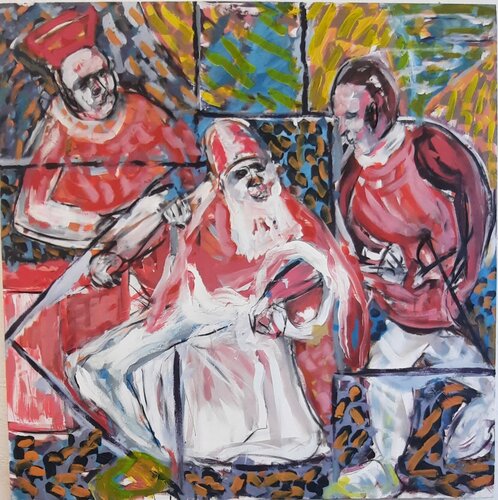 Pope advisers. von Henk Pieterse, Malerei kaufen auf Singulart