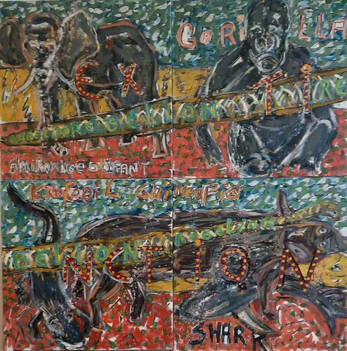 Extinction Rebellion by Henk Pieterse, Painting for Sale on Singulart