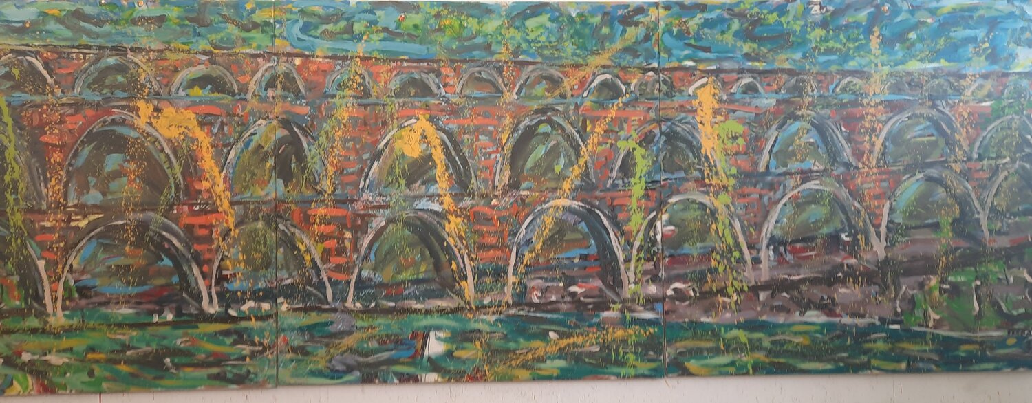 End of Pont du Garde Henk Pieterse
