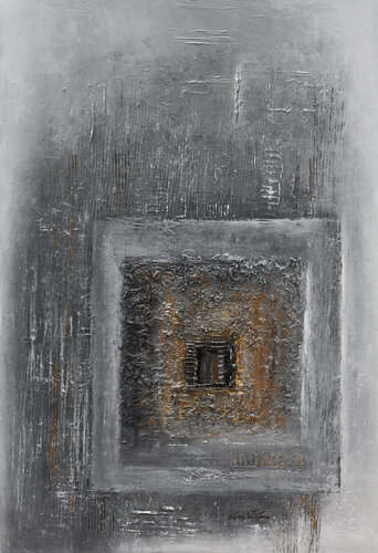 621 Série Evasion, Labyrinthe van Yannick Tranquillin-Peyroux, Schilderij te koop op Singulart