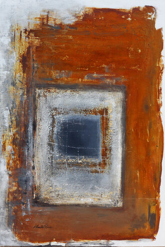 622 Série Evasion, Labyrinthe bis di Yannick Tranquillin-Peyroux, Pittura in vendita su Singulart