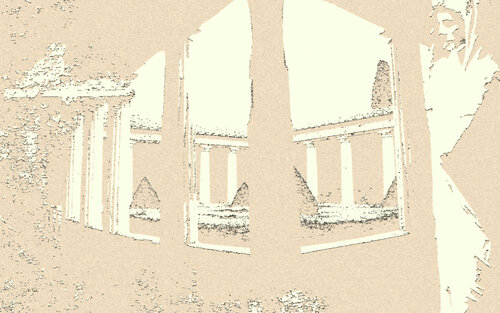 OLD POMPEI IN BEIGE by Eugenio Di Paolo, Other Media for Sale on Singulart