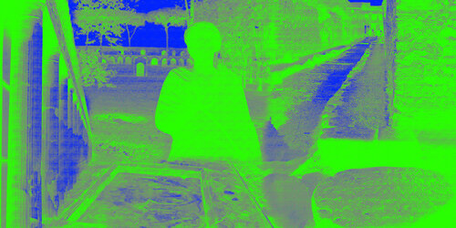 old Pompei in green neon de Eugenio Di Paolo, Otros medios a la venta en Singulart