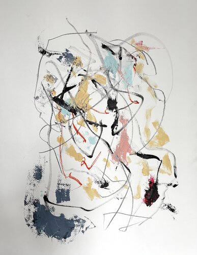 Composition 14-10 von Joel CREQUAT, Malerei kaufen auf Singulart