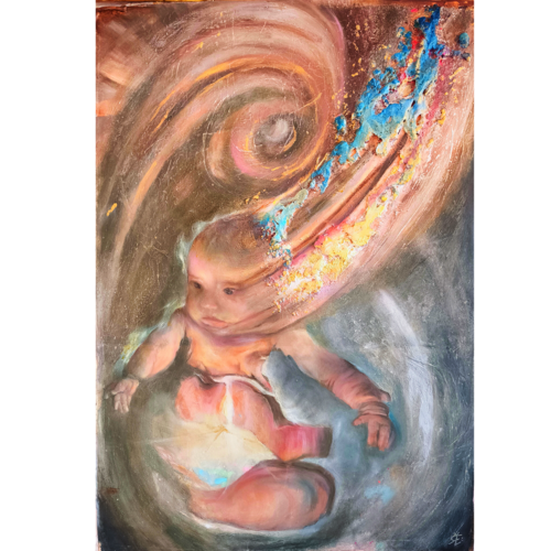 REBORN van Reyes Portas, Schilderij te koop op Singulart