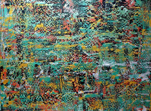 Mitsi's Eyes 2025 van Gregory Christeas, Schilderij te koop op Singulart