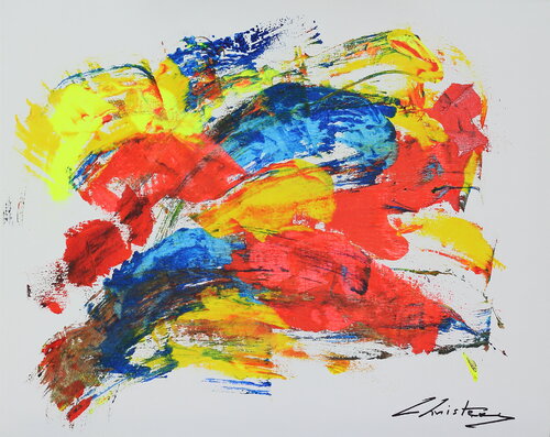 Lucky Day 2024 van Gregory Christeas, Schilderij te koop op Singulart