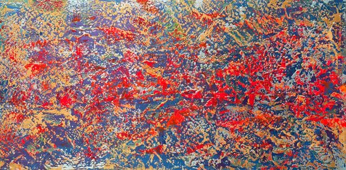Blue Fire van Gregory Christeas, Schilderij te koop op Singulart