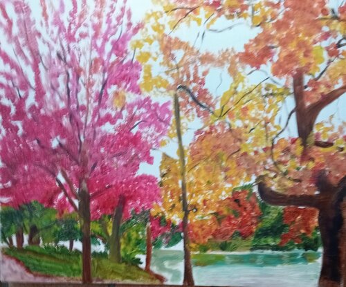 printemps von Denise Latour, Malerei kaufen auf Singulart