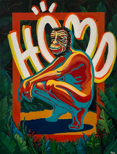 The Gifted One van Kseniia Barvinko, Schilderij te koop op Singulart