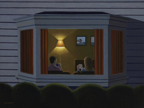Coffee and Tea de David Arsenault, Pintura a la venta en Singulart