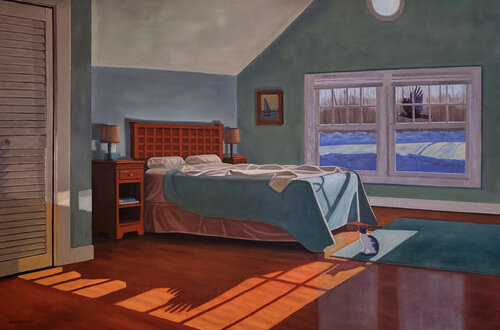 Winter Stillness de David Arsenault, Pintura a la venta en Singulart