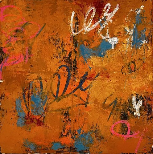 Eclats d'ocre urbain von Florence RENOUX, Malerei kaufen auf Singulart
