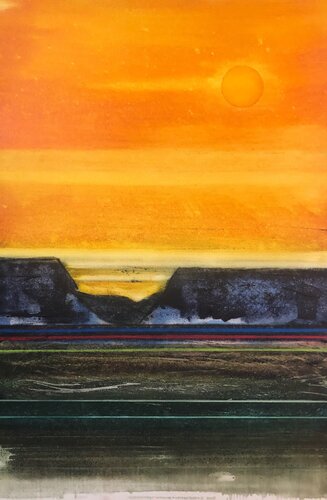 New Mexico Sun di Constance Pappalardo, Pittura in vendita su Singulart