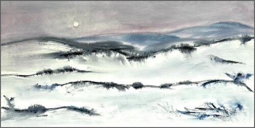 Walking at Dusk von Constance Pappalardo, Malerei kaufen auf Singulart