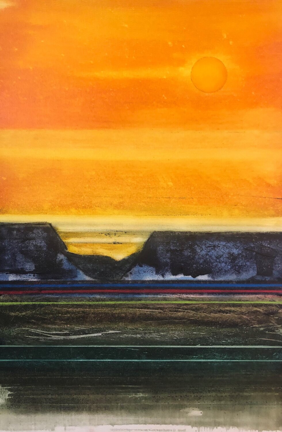 New Mexico Sun Constance Pappalardo Dipinto originale in vendita