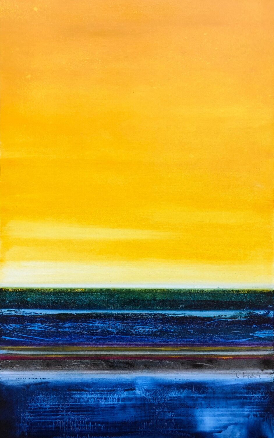 La Costa Brava Constance Pappalardo Dipinto originale in vendita
