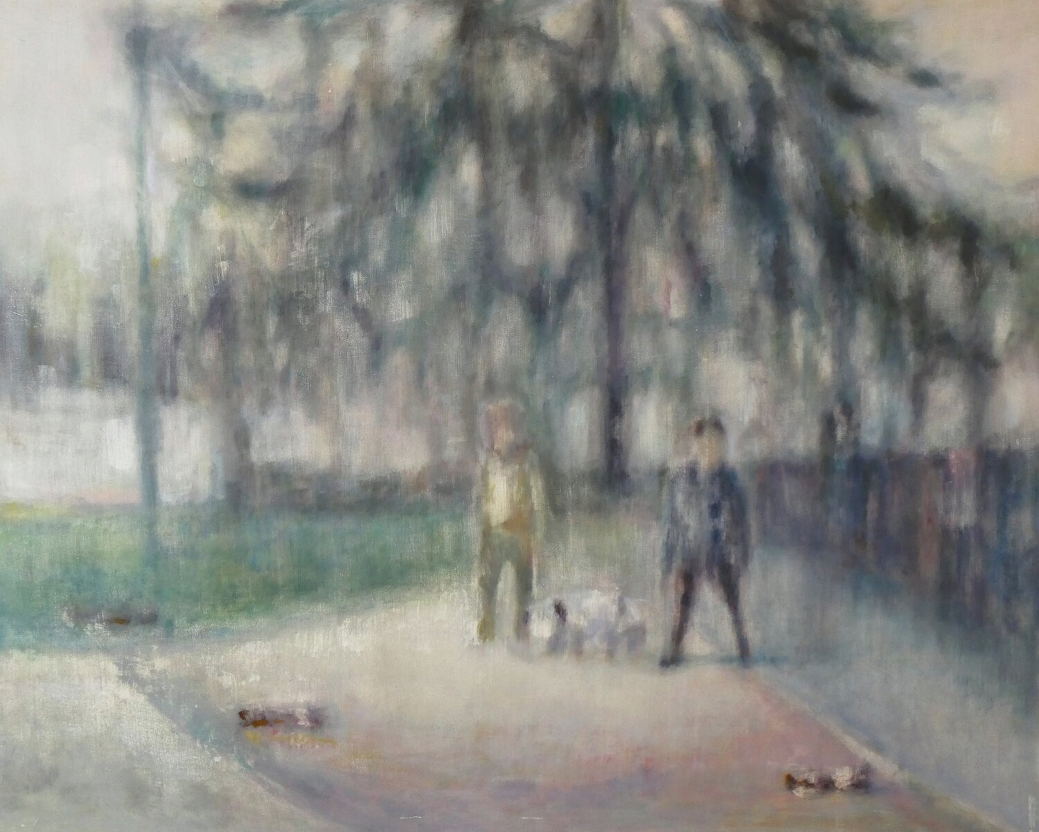 tree by Hiroko Oikawa (2015) : Painting Oil, Pastel on Canvas - Singulart