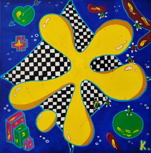 Born to splash van KOA, Schilderij te koop op Singulart