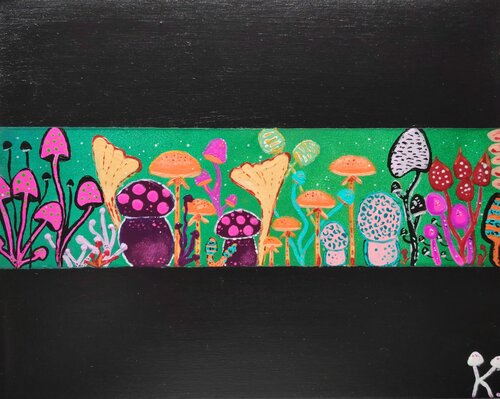 Mushrooms von KOA, Malerei kaufen auf Singulart