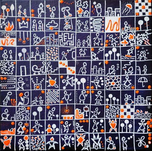 Mosaïk von KOA, Malerei kaufen auf Singulart