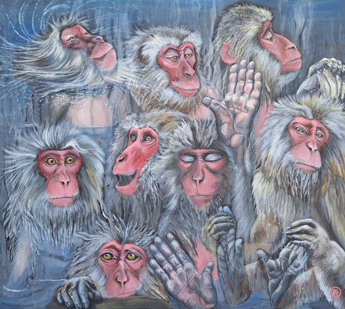 "SPA day" by Tornado Twins, Painting for Sale on Singulart