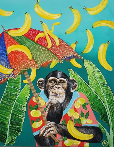 "In the shade" van Tornado Twins, Schilderij te koop op Singulart