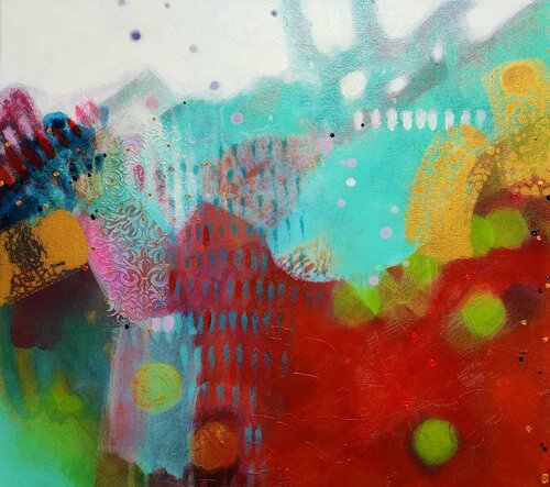 Fighting with Demons von Krisztina Megyeri, Malerei kaufen auf Singulart