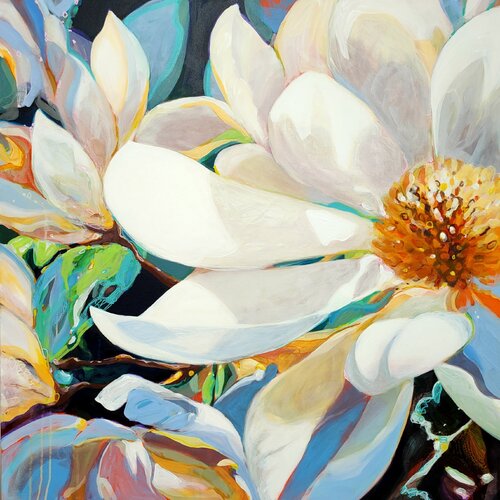 Can't Take My Eyes Off You van Krisztina Megyeri, Schilderij te koop op Singulart
