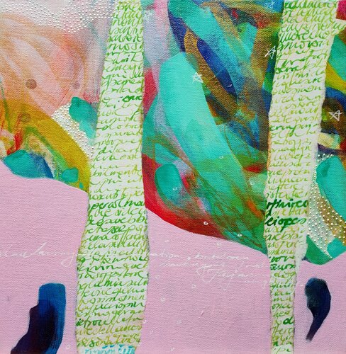 Pensieri Sparsi VIII. par Krisztina Megyeri, Peinture en vente sur Singulart